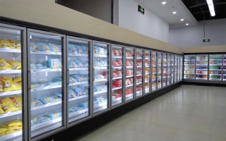 Tủ đông mát siêu thị 