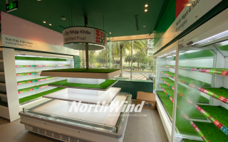 Bàn Giao Dự Án Siêu thị TONY FRUIT MARKET Thứ 2 Tại Landmark 81