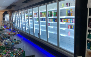 Lắp đặt tủ siêu thị 