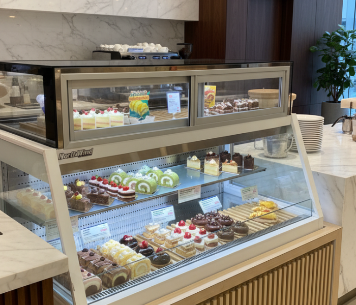 Tủ trưng bày bánh - Mẫu kết hợp