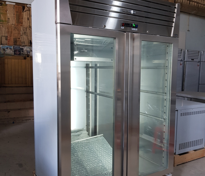 Tủ đông inox 304 cửa kính 