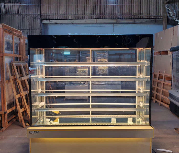 Tủ bánh kem 1,8m 5 tầng 