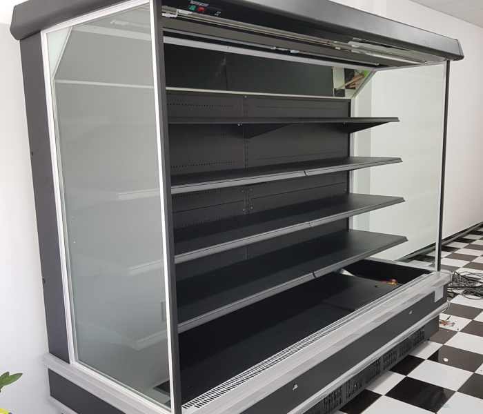 Lắp đặt tủ siêu thị 2,5m 