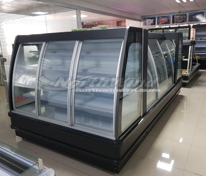 Tủ siêu thị máy nén ngoài 