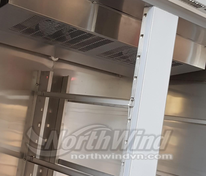 Tủ mát cửa kính công nghiệp 