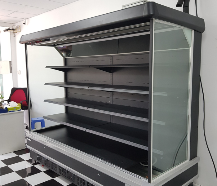 Lắp đặt tủ siêu thị 2,5m 