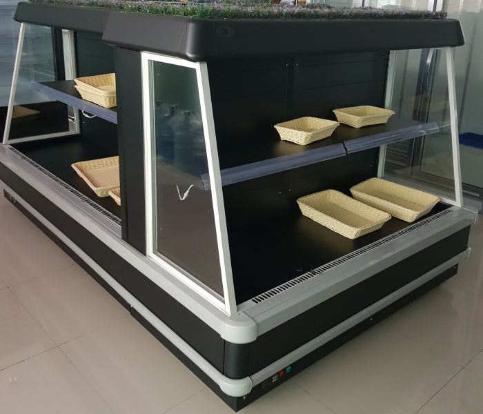 Tủ siêu thị máy nén ngoài 