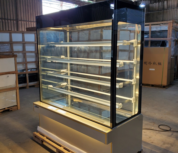 Tủ bánh kem 1,8m 5 tầng 
