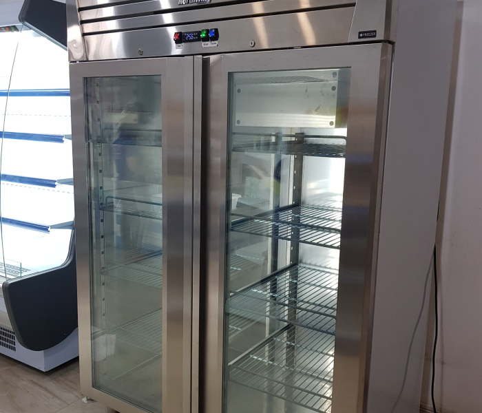 Tủ đông cửa kính Inox SUS304 
