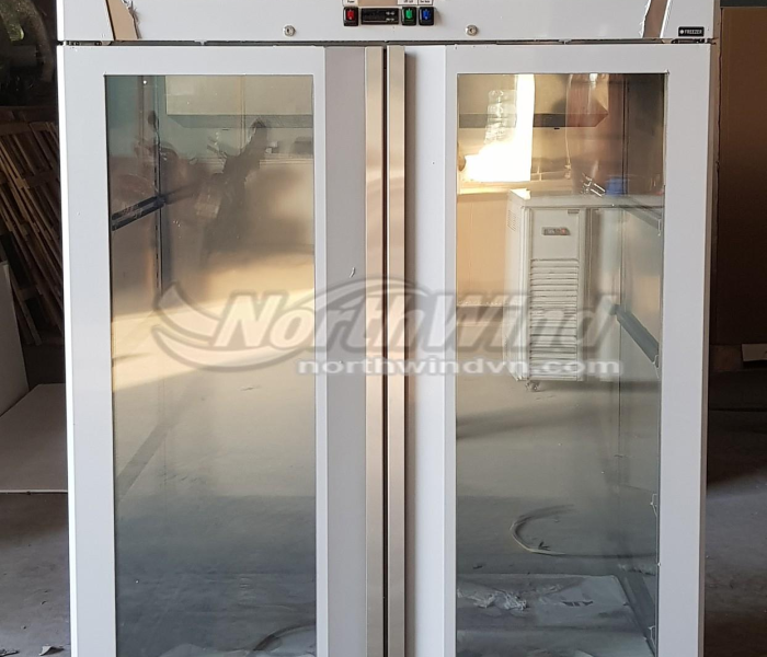 Tủ mát cửa kính công nghiệp 