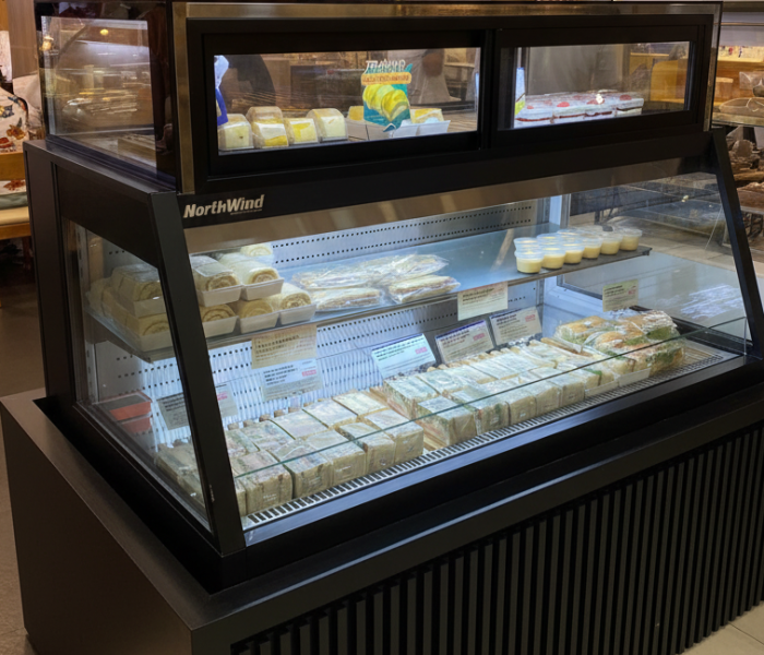 Tủ trưng bày bánh - Mẫu kết hợp