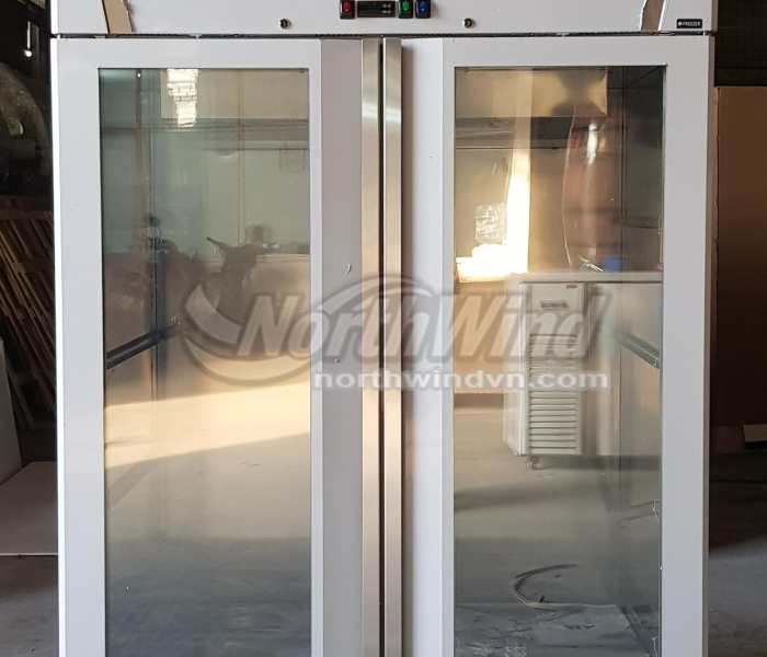 Tủ đông cửa kính công nghiệp 