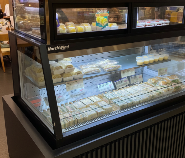 Tủ trưng bày bánh - Mẫu kết hợp