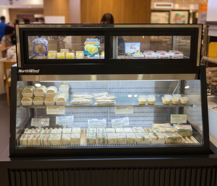 Tủ trưng bày bánh - Mẫu kết hợp