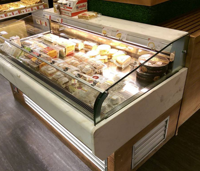 Tủ hở quầy bánh 