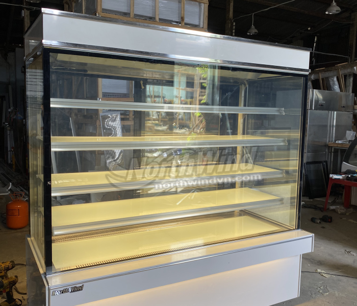Tủ bánh kem 5 tầng 1,8m 