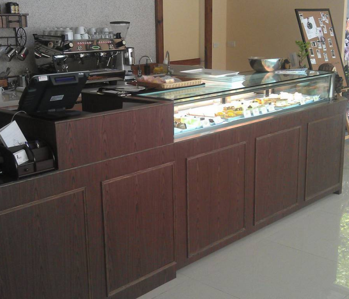 Tủ trưng bày 1 tầng cao cấp 