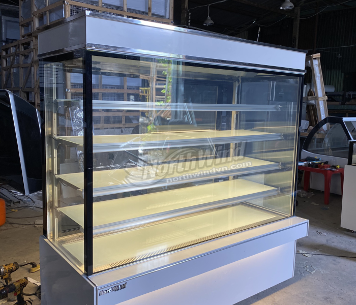 Tủ bánh kem 5 tầng 1,8m 