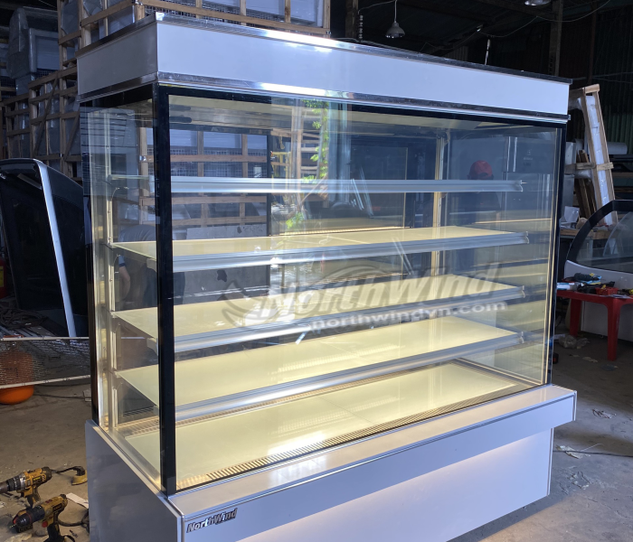 Tủ bánh kem 5 tầng 1,8m 