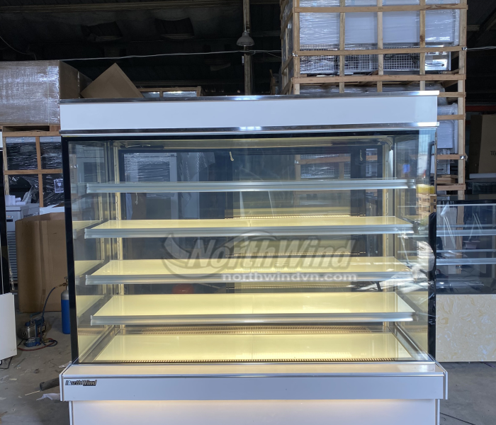 Tủ bánh kem 5 tầng 1,8m 