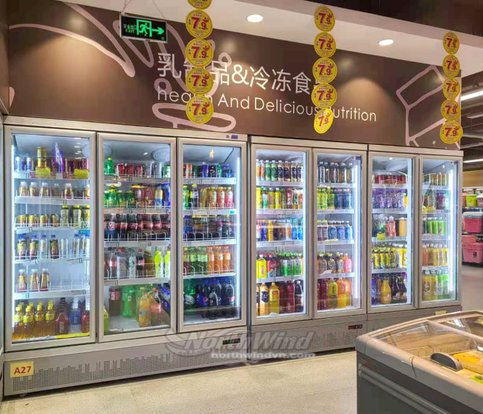 Tủ mát siêu thị 
