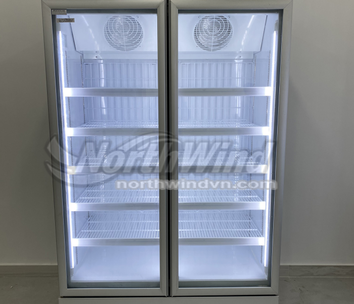 Tủ đông 2 cửa trưng bày 
