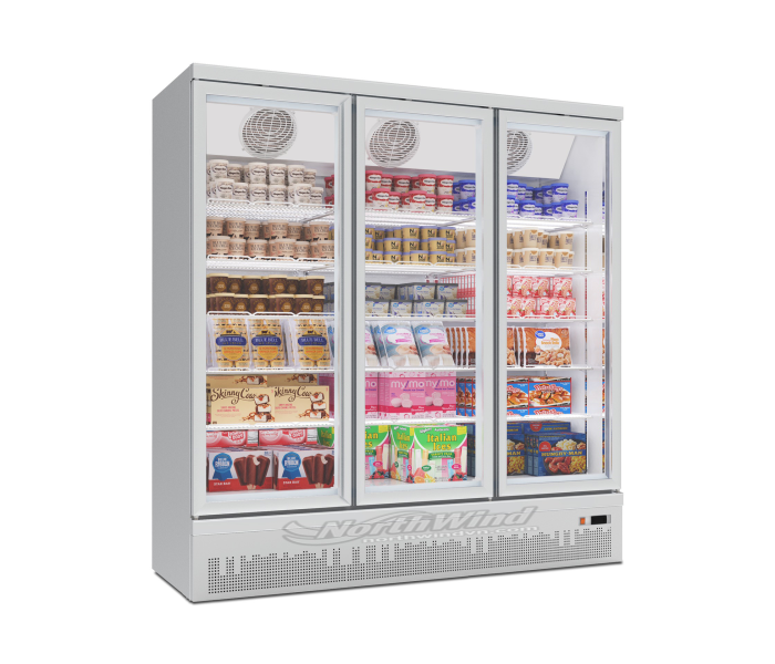 Tủ mát 3 cửa kính 