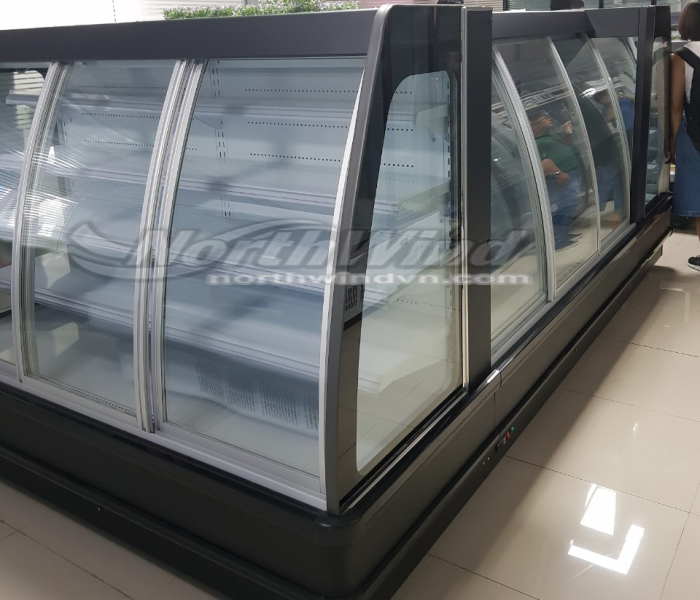 Tủ siêu thị máy nén ngoài 