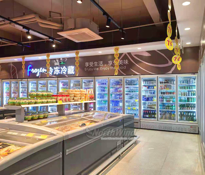 Tủ mát siêu thị 