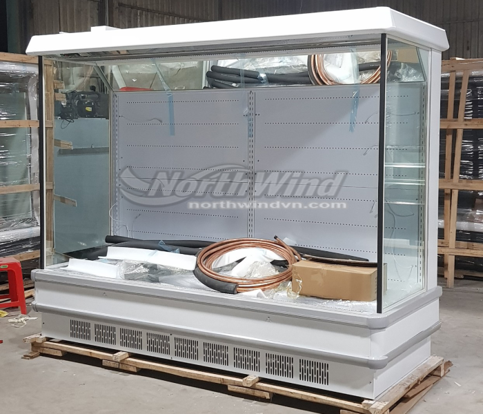 Tủ siêu thị máy nén ngoài 