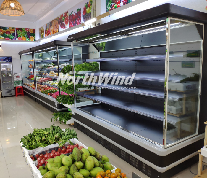 Tủ trưng bày siêu thị 