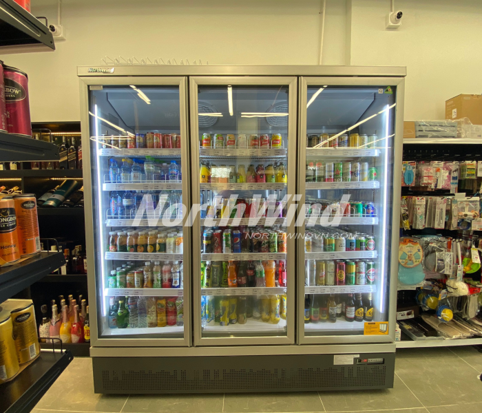 Tủ đông trưng bày 2 cửa