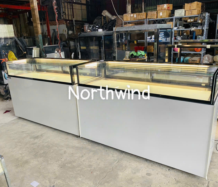 Tủ bánh kính vuông 1 tầng Northwind