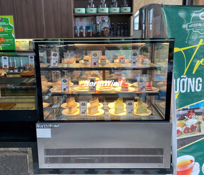Tủ bánh mini để quầy