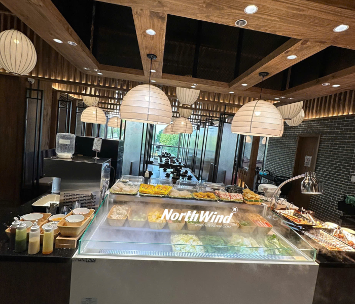 Tủ trưng bày hở  