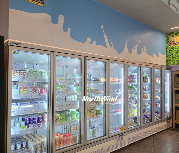 Tủ mát 4 cánh Northwind 2200L