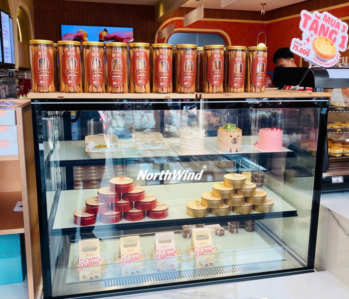 Tủ bánh 1m2 3 tầng Northwind - Inverter