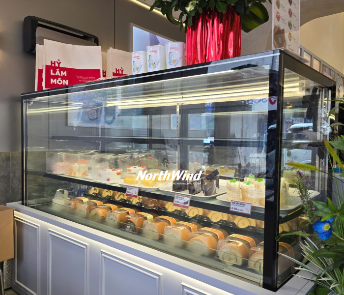 Tủ bánh 1m5 3 tầng Northwind - Inverter