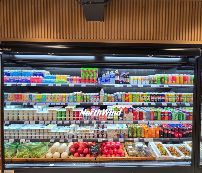 Tủ mát máy nén ngoài 2 luồng gió Northwind- LF
