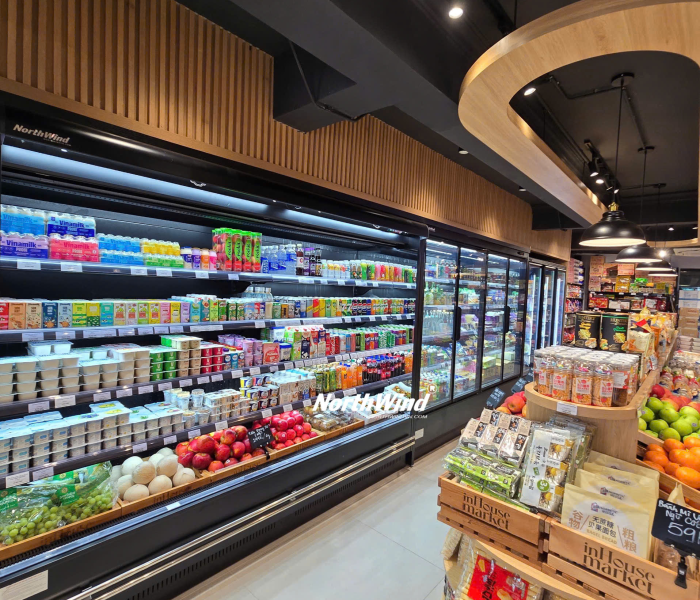 Tủ mát máy nén ngoài 2 luồng gió Northwind- LF