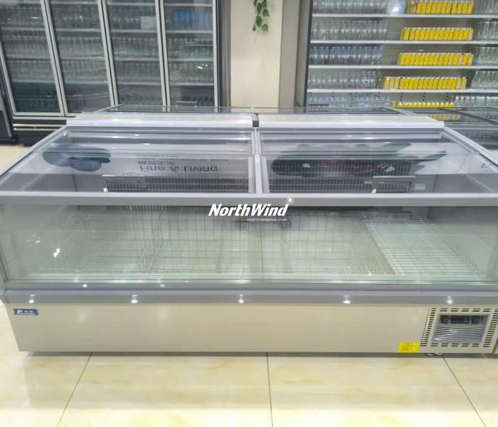 Tủ đông nằm kính mẫu mới 2026