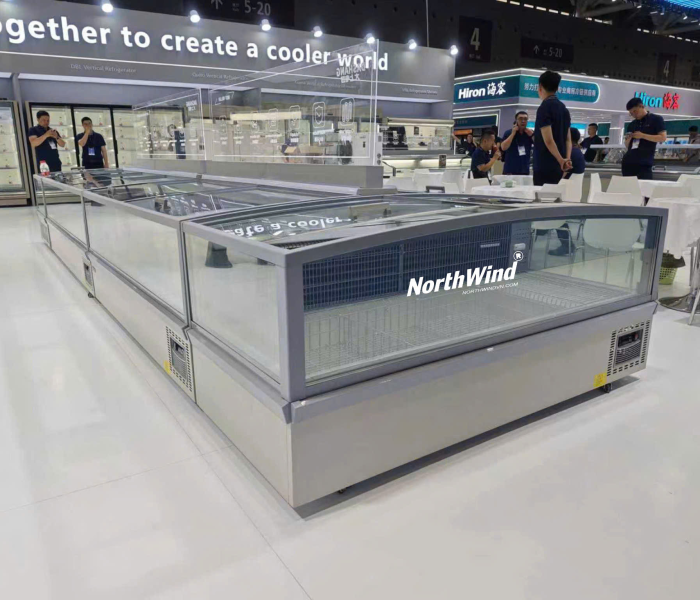 Tủ đông nằm kính mẫu mới 2026