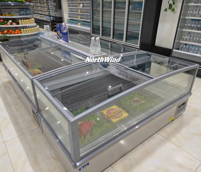 Tủ đông nằm kính mẫu mới 2026