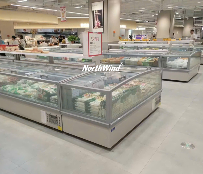 Tủ đông nằm kính mẫu mới 2026