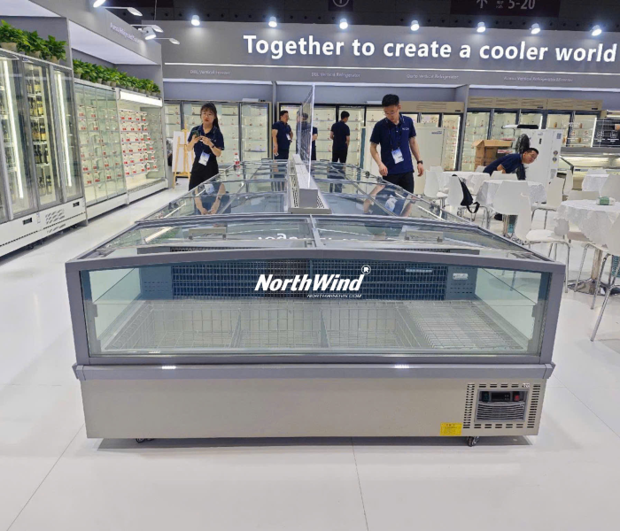 Tủ đông nằm kính mẫu mới 2026