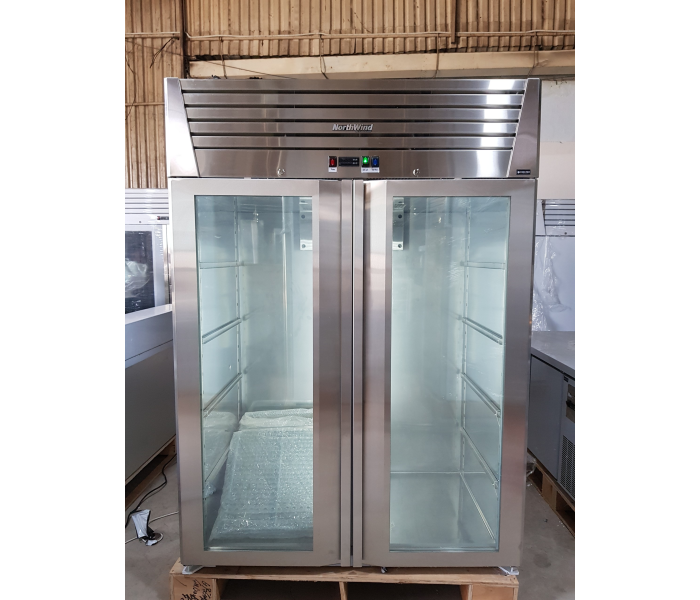 Tủ đông inox 304 cửa kính 