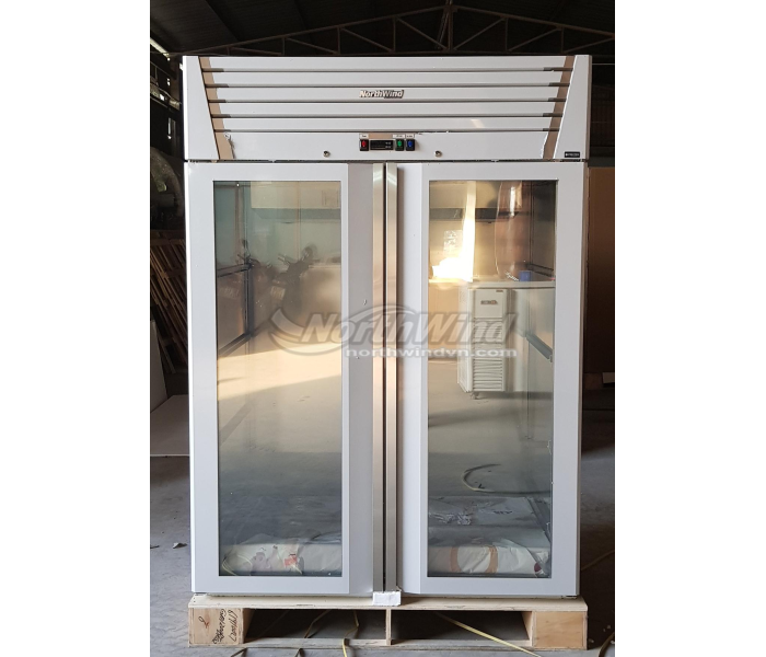 Tủ mát cửa kính công nghiệp 