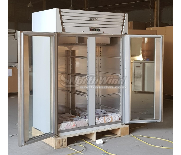 Tủ đông cửa kính công nghiệp 
