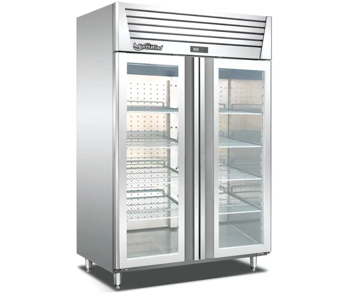 Tủ đông cửa kính -22*C SUS304
