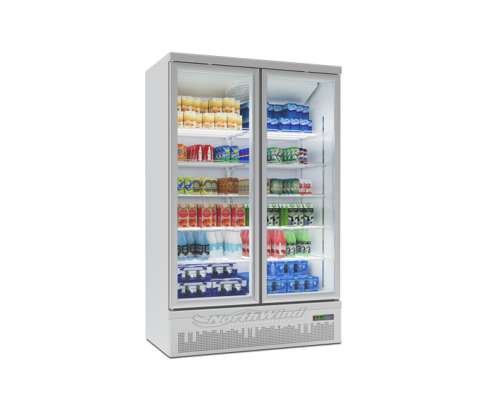 Tủ mát 2 cửa kính 